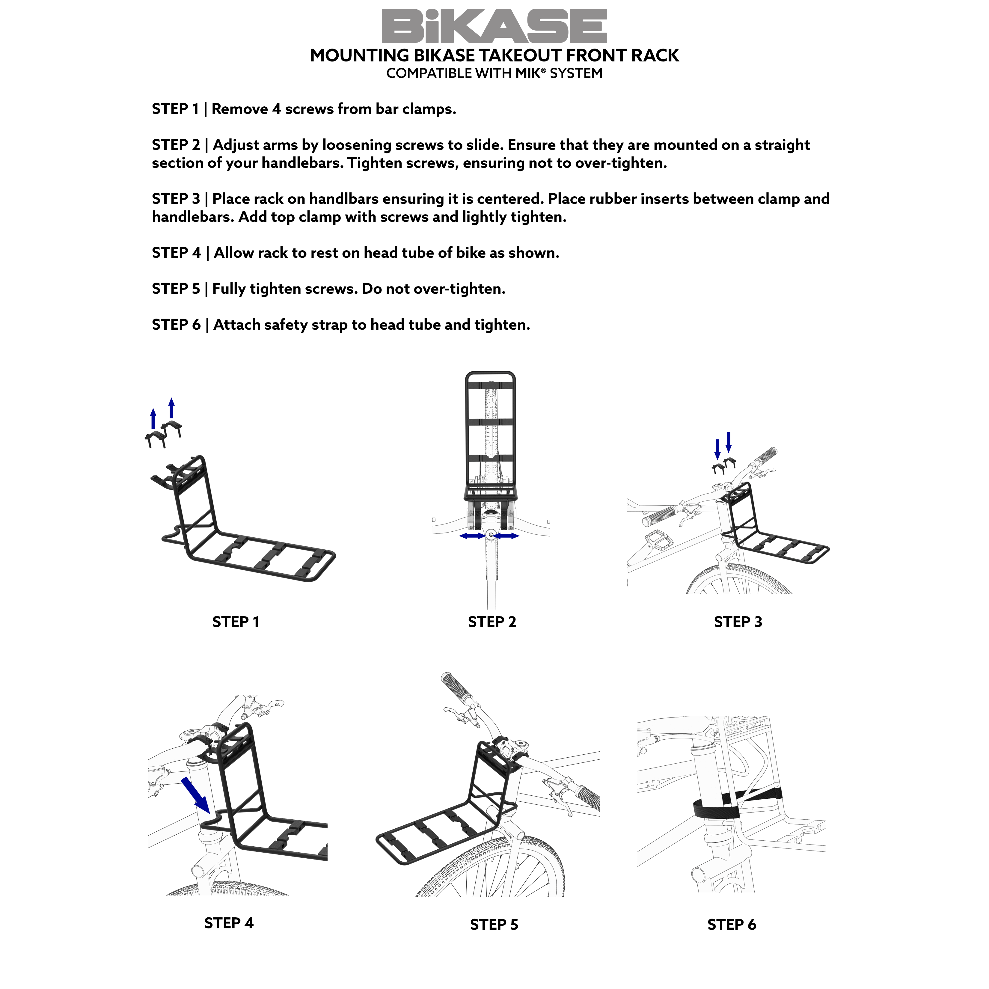 Takeout Front Rack - MIK Compatible