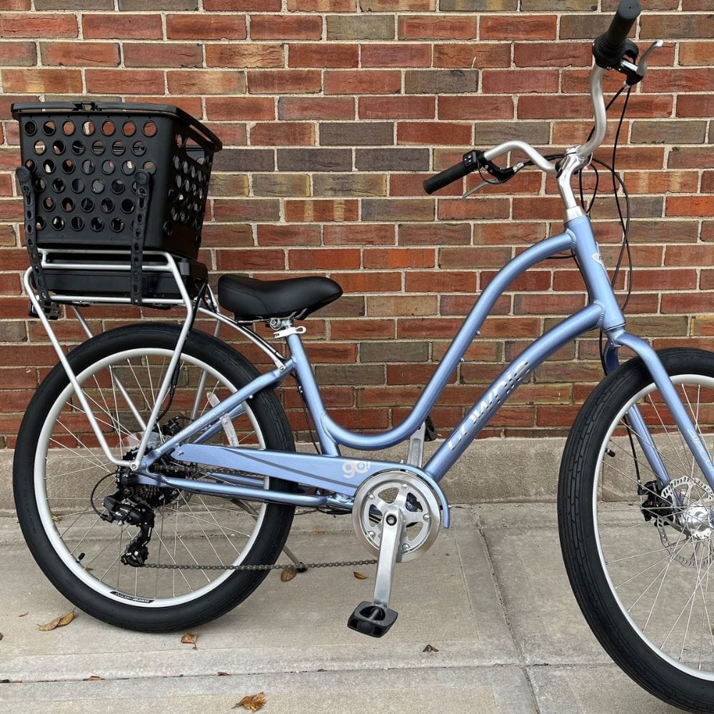 Bikase Momo Basket - Large Basket that mounts to any bike rack