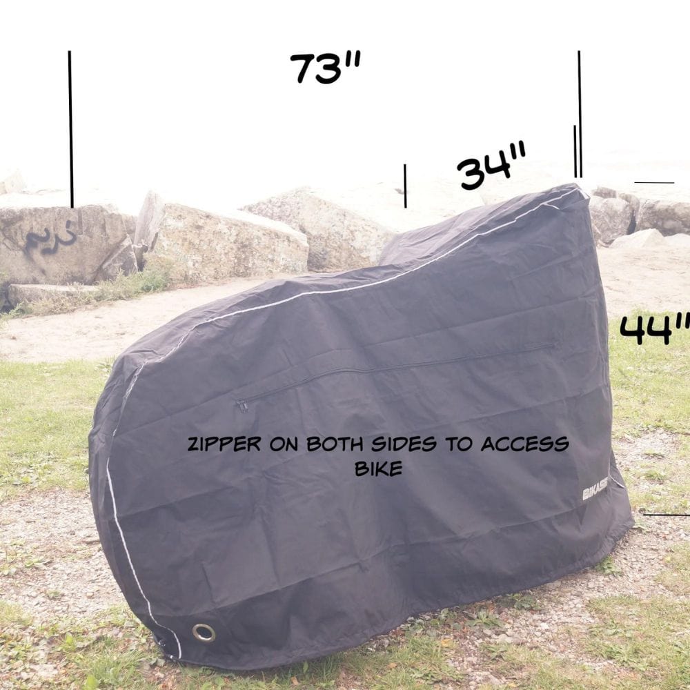 Bikase 300D Ripstop Nylon w/ Water Resistant Coating E-Bike Cover