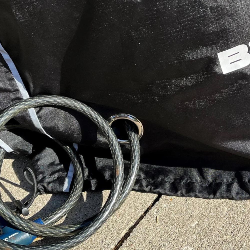 Bikase 300D Ripstop Nylon w/ Water Resistant Coating E-Bike Cover