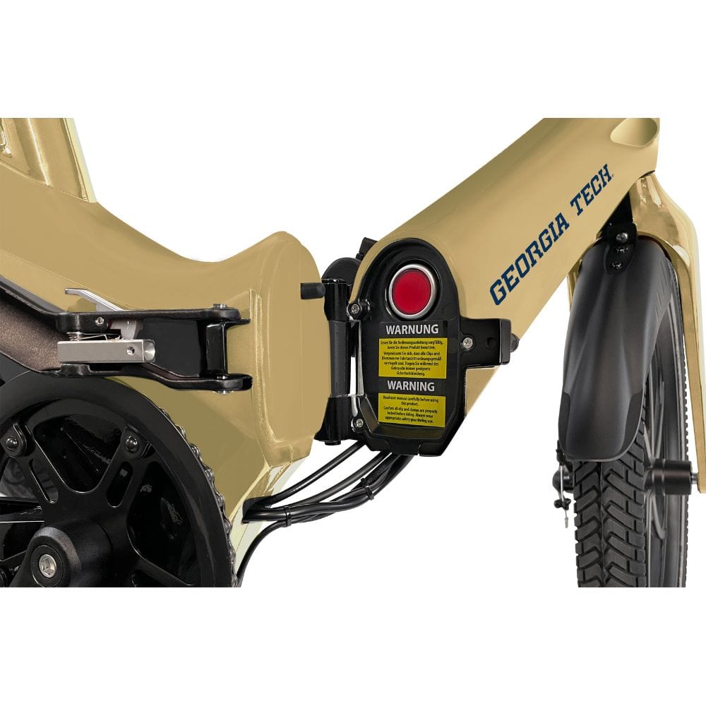Safety is paramount, which is why we've equipped this electric bike with high-quality disc brakes, providing reliable stopping power whenever you need it.