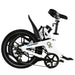 Our Blaupunkt 36V 350W rear wheel hub motor offers impressive speed control with 50 Nm torque. Paired with our efficient LG lithium-ion cells and removable battery housed in the frame, it creates an ideal combination. The motor is maintenance-free, and the integrated BMS in our battery ensures a consistent energy supply.