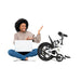 Featuring an intelligent clamping mechanism, our bike folds effortlessly in just 4 steps. Once folded, it measures a compact 32x20x24 inches, weighing only 47 lbs. (21 kg). This makes it ultra-portable for convenient transportation on buses or trains, and easily storable when you reach your destination.