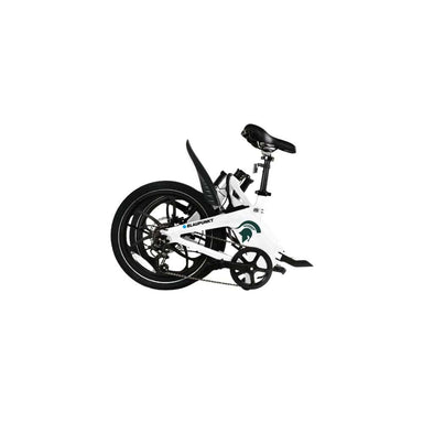  Weighing in at a mere 47 lbs., this bike is the epitome of portability, thanks to its intelligent quick-release mechanism, foldable pedals, and handlebar. Experience the future of urban commuting with our sleek and durable single die-cast magnesium frame, meticulously designed to eliminate unsightly soldering joints.