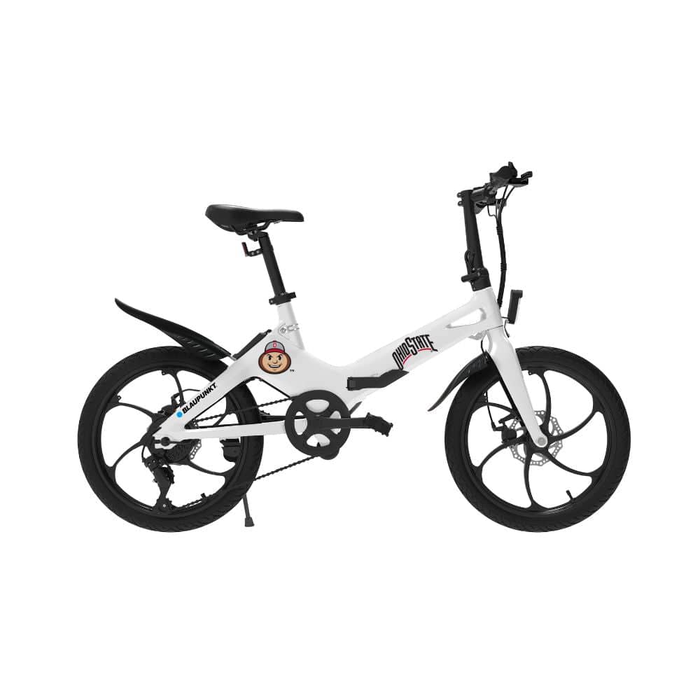Featuring a magnesium, single die-cast foldable frame, our bike combines durability with a sleek design.