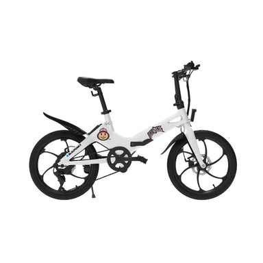 Featuring a magnesium, single die-cast foldable frame, our bike combines durability with a sleek design.