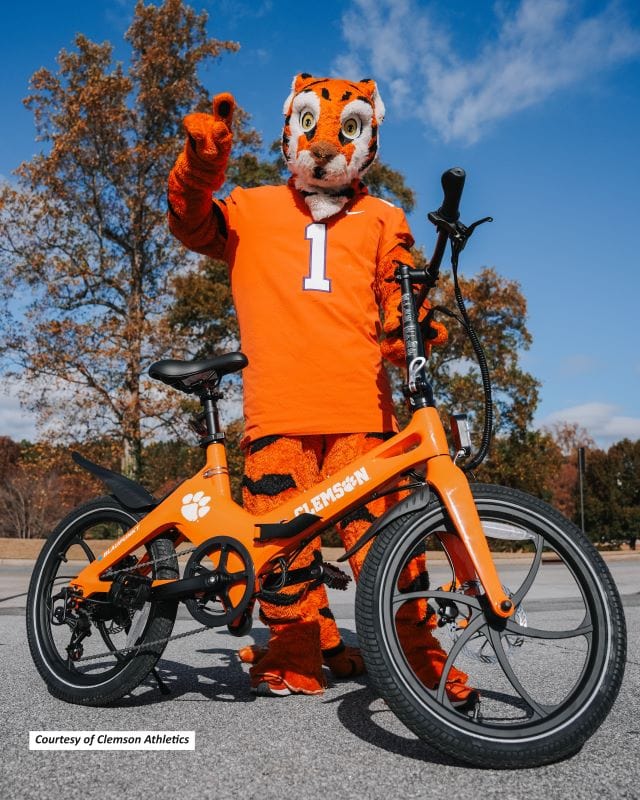 Clemson University Limited Edition Folding E-Bike