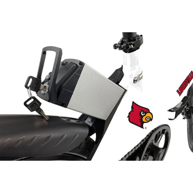Our Blaupunkt 36V 350W rear wheel hub motor offers impressive speed control with 50 Nm torque. Paired with our efficient LG lithium-ion cells and removable battery housed in the frame, it creates an ideal combination. 