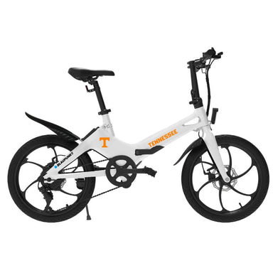 Featuring a magnesium, single die-cast foldable frame, our bike combines durability with a sleek design.