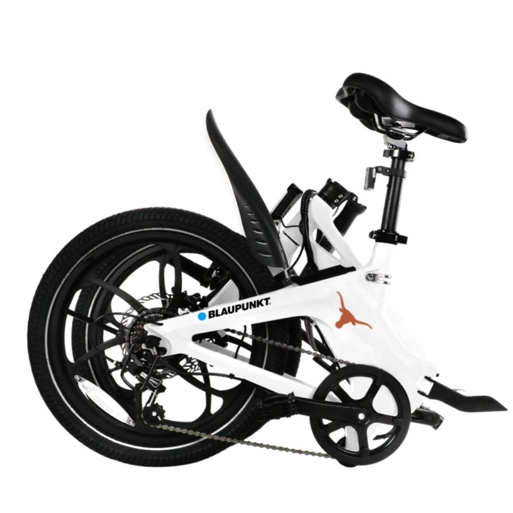 The Blaupunkt 20-inch e-folding bike offers exceptional peddle and throttle assist capabilities. 