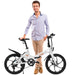 Our e-bike is equipped with an easy-to-read LCD computer that allows you to choose from 3 levels of motor speed, catering to your specific riding preferences.