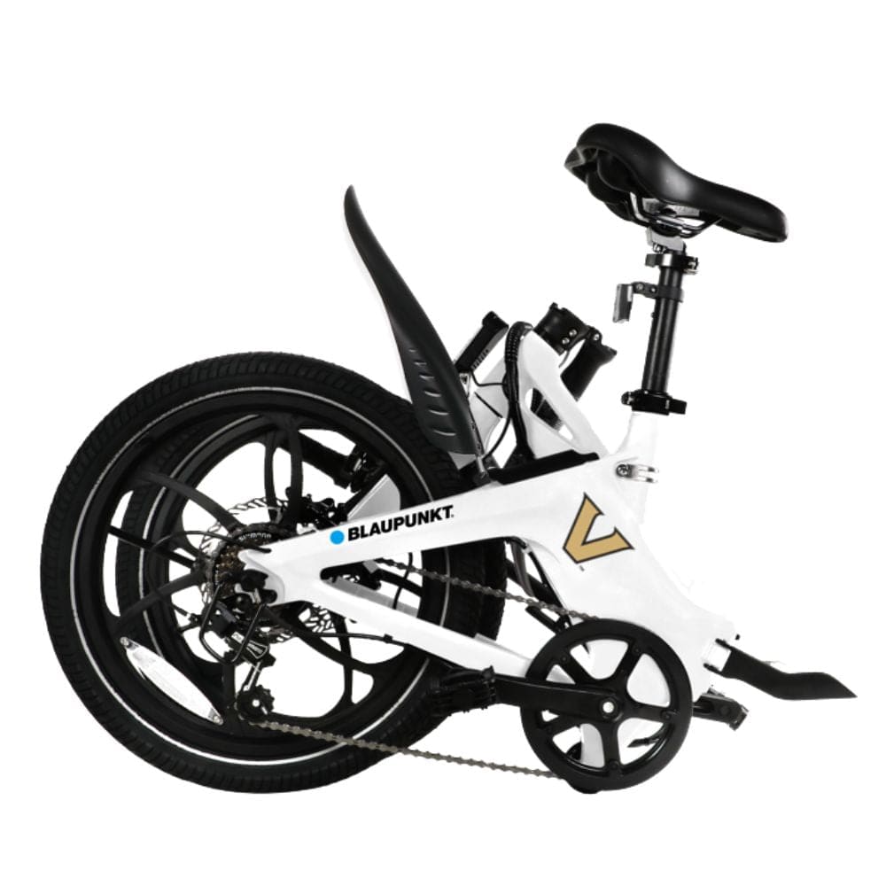 Weighing only 47 lbs, it is highly portable and effortless to stow away, thanks to the intelligent quick-release mechanism, which includes foldable pedals and handlebar.