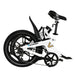 Weighing only 47 lbs, it is highly portable and effortless to stow away, thanks to the intelligent quick-release mechanism, which includes foldable pedals and handlebar.