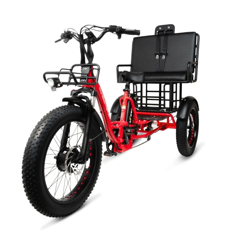 3 wheel rickshaw bicycle Conductor 4-2 Rickshaw E-Trike — Modern E-Bikes