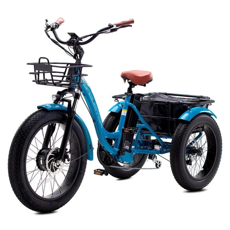 750 watts blue trike aluminum frame