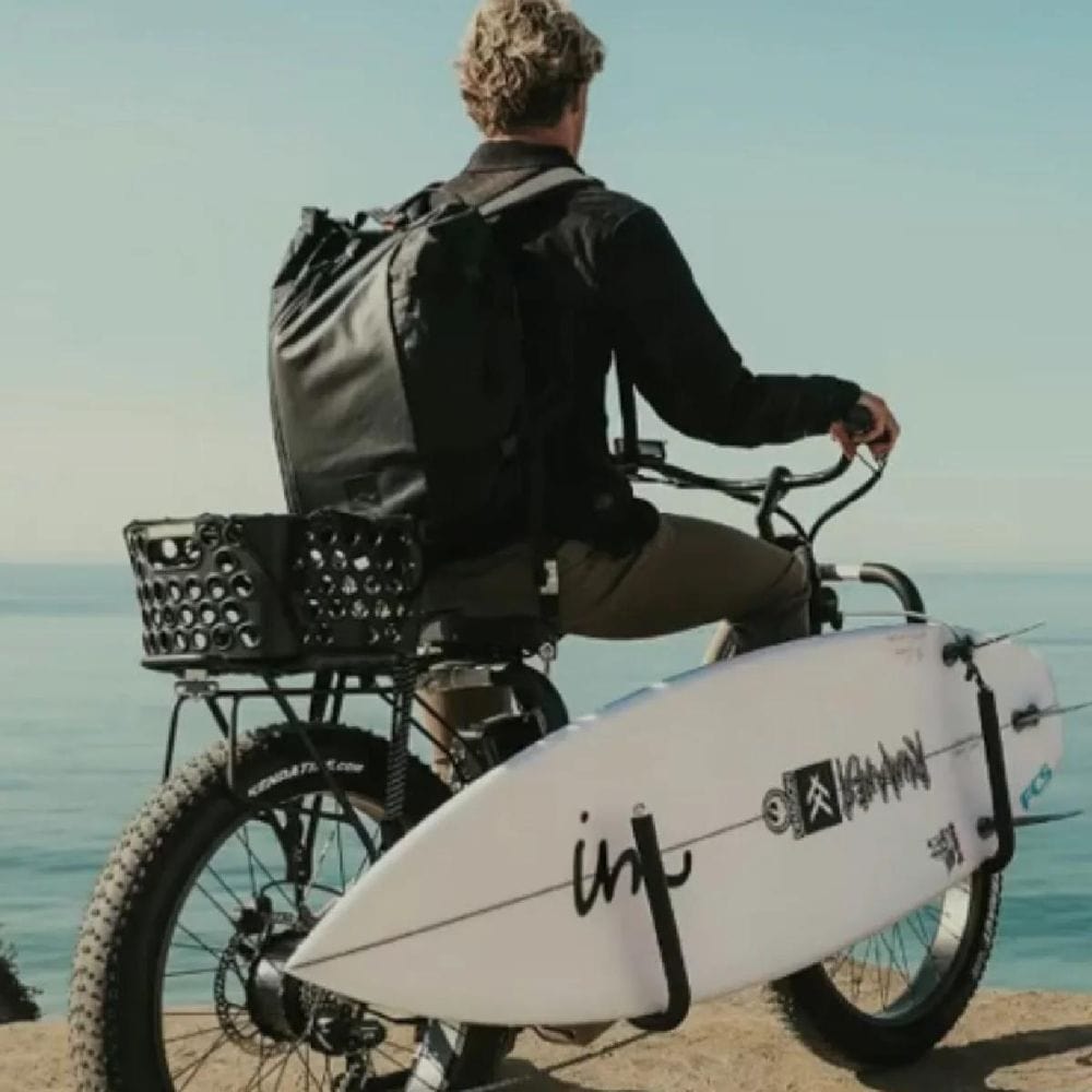 E-Bike Bicycle Basket, Dairyman Universal Rear Bicycle Basket
