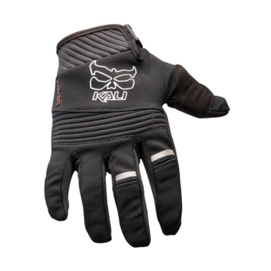 Black glove with Kali logo on a white background