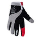 Black, gray, and red glove with Kali branding on a white background