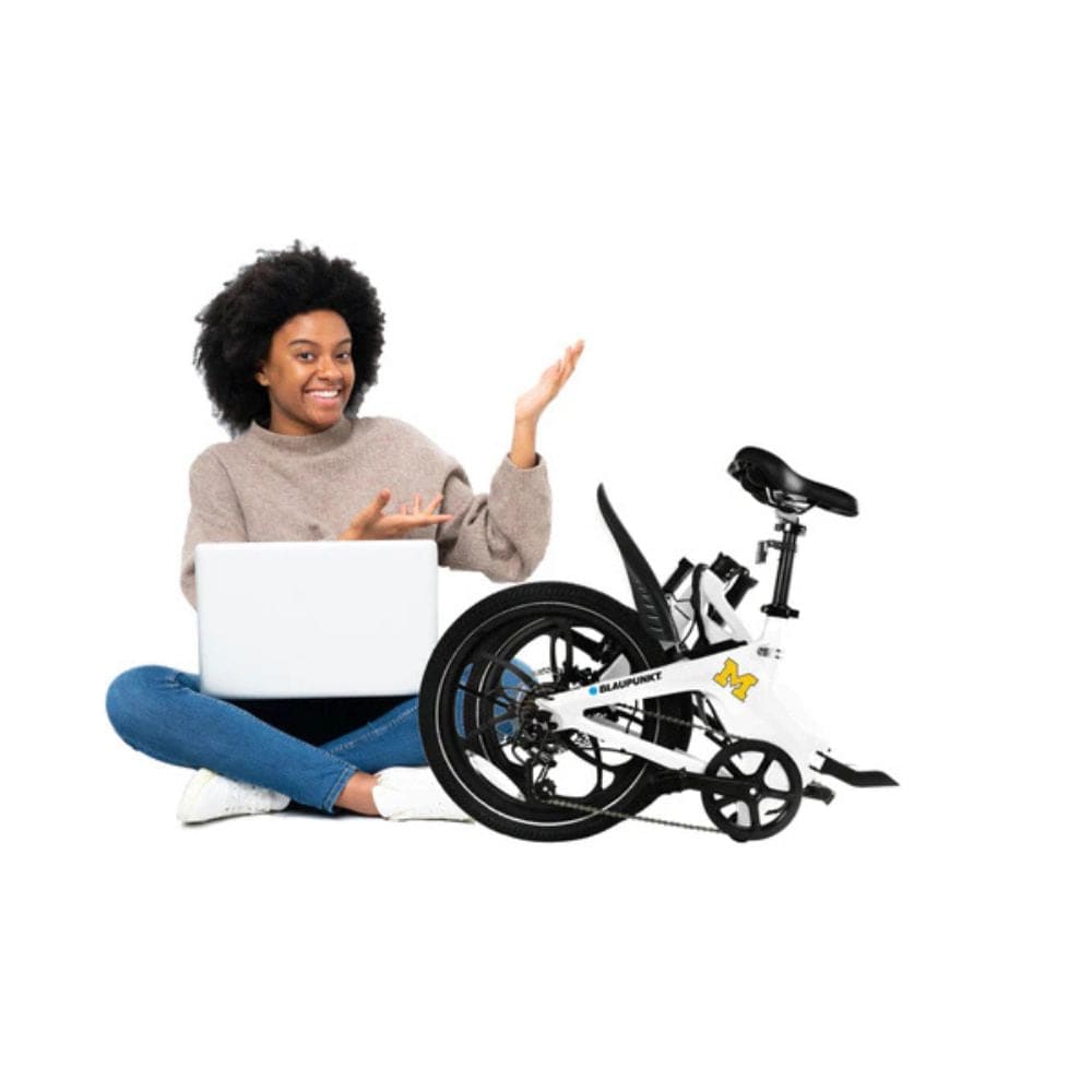 University of Michigan Folding E-Bike Lifestyle