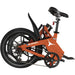 Weighing in at a mere 47 lbs., this bike is the epitome of portability, thanks to its intelligent quick-release mechanism, foldable pedals, and handlebar.