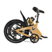 Our innovative magnetic closure system ensures secure folding during transportation, while the roller blade-style wheel at the base of the frame adds even more convenience to your journeys.